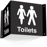 Toilet Projecting Signs